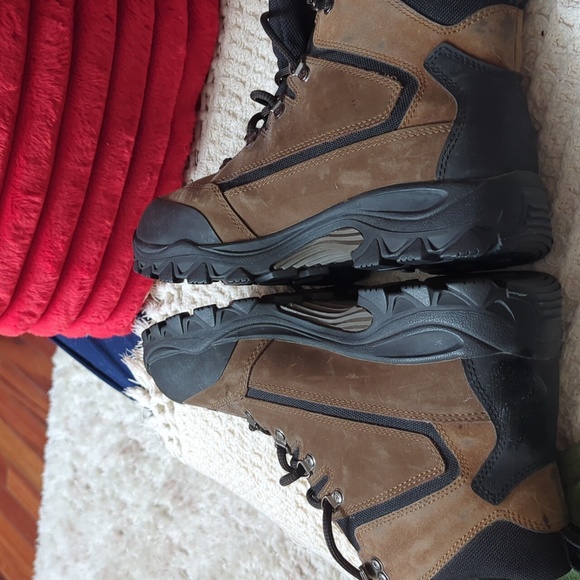 Wolverine Men's Black and Brown Outdoor Boots - Picture 4 of 7